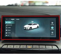 WOHOOD For MG5 G&T 2022 Tempered Glass Screen Protector Film Car Infotainment Radio GPS Navigation Interior Dashboard Accessories(GPS 10.25 inch)