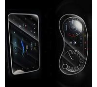 WOHOOD For N&issan For Kicks 2017 2018 2019 2020 Tempered Glass Car Navigation Screen Protector LCD Touch Display Screen Film Anti Scratch(1 set)