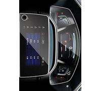 WOHOOD GPS Navigation Screen Steel Protective Film For CRV 5th 2017 2018 2019 2020 Control Of LCD Screen Sticker Car Styling(Gps+instrument)
