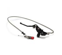 WOHOOD Handlebar Clutch Brake Motorcycle 1200MM Hydraulic Clutch Lever for Master Cylinder Knitting Oil Hose for 125-250cc Vertical