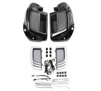 WOHOOD Motorcycle Lower Vented Leg Fairings Turn Signals Light For Harley Touring Road Glide 2014 2015 2016 2017 2018 2019 2020 2021 2022 2023 2024