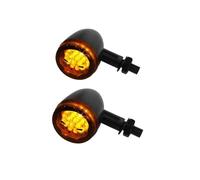 WOHOOD Motorcycle Taillight indicator brake Motorcycle Led Turn Signal Light 12V Amber Flashing Front Rear Blinker LED Lights For Scooter For