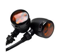 WOHOOD Motorcycle Taillight indicator brake Motorcycle Led Turn Signal Light 12V Amber Flashing Front Rear Blinker LED Lights For Scooter For