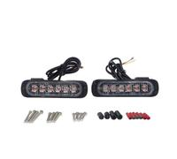 WOHOOD Motorcycle Taillight indicator brake Universal Motorcycle Dual Auxiliary LED Brake Light B6 License Plate Front Motorbike Rear Tail Stop