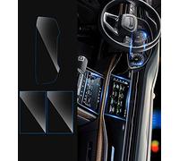 WOHOOD Tempered Glass Film For A&udi A6 C8 A7 2018 2019 2020 Car GPS Navigation Tempered Glass Screen Protector Steel Protective Film(3 pcs)
