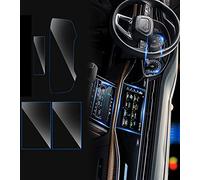 WOHOOD Tempered Glass Film For A&udi A6 C8 A7 2018 2019 2020 Car GPS Navigation Tempered Glass Screen Protector Steel Protective Film(4 pcs 18-20)