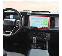 WOHOOD Tempered Glass Protective Film For Ford For Bronco Sport 2021 2022 Car GPS Navigation Film LCD Screen Anti-scratch Film Accessories