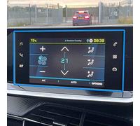 WOHOOD Tempered Glass Screen Protector Car Infotainment Gps Navigation Media Touch Screen Accessories For P&eugeot 208 E208 2020 2021(7 inch)