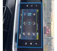WOHOOD Tempered Glass Screen Protector For P&eugeot 208 E208 2020 2021 Car Infotainment Gps Navigation Media Touch Screen Accessories(7 inch)