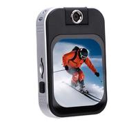 WOHPNLE 2.7K 30fps Digital Camera, Sport Camera with Touch Screen, Rugged Digital Camera IP65 Rain Proof Wearable HD Video Recording Camcorder