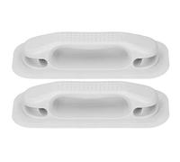 WOHPNLE 2 Pcs Boat Grab Handle, Lightweight Removable Kayak Handles Universal PVC Inflatable Dinghy Handrail for Canoe, Raft, Fishing Boat