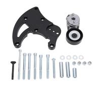 WOHPNLE AC Compressor High Mount Bracket Kit, 6061 T6 Aluminum High Mount AC Compressor Bracket Kit for LS Swap Truck and SUV Vortec Engines