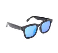 WOHPNLE AI Smart Glasses, Smart Camera Glasses Image Recognition Photo Taking Video Recording Bluetooth Music Playback Translation Glass for Travel Sports (blue)