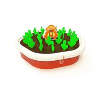 WOHPNLE Baby Carrot Game, Kids Veggie Storage Tray Tales Toys Memory Training Promote Relationship Mont Toys for Baby Boys Girls Age 1 2 3 Year Old