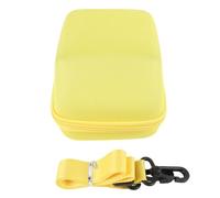 WOHPNLE Camera Case, Camera Carrying Case Fit for Polaroid Now Instant Film Camera EVA Hard Shell Camera Case with Adjustable Shoulder Strap (Yellow)