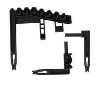 WOHPNLE Club Organizer for Bag, Golf Club Organizers Iron Stand Portable Club Shafts Holder for Outdoor Sports Accessories (Black)