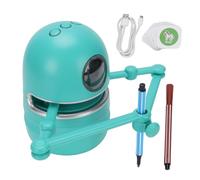 WOHPNLE Drawing Robot for Kids, Interactive Educational Drawing Robot with 27 Cards Educational Drawing Machine Montessori Painting Learning Toys for 3 4 5 6 7 8 Year Old Boys Girls