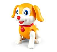 WOHPNLE Electronic Robot Dog, Interactive Little Walkable Dog Live Pets with Swing Ears Musicrealistic Robot Puppy for Kids Girls and Boys Birthday Gifts (Random color)