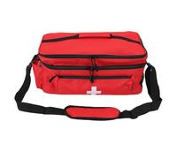 WOHPNLE First Responder, Medical Trauma Bag Double Layer Medication Carrying Case Nylon Large Emergency Bag for Businesses Medical Supplies