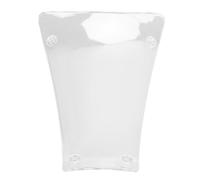 WOHPNLE Motorcycle Battery Cover, Translucent Motorcycle Center Box Protector Durable PVC Battery Protector for GTS 150 250 300 GTV 300 HPE Transparent (Clear)