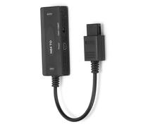 WOHPNLE N64 to HDMI Converter, High Definition Video Audio Adapter for N64 SNES SFC Console 1080P Upscaling with Imported Chip Plug Play Retro Gaming Converter for Modern TV Display