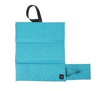 WOHPNLE Portable Heated Seat Cushion, Heated Camping Chair Pad Adjustable Temperature Lightweight Foldable USB Heating Seat Pad for Outdoor Stadium Park (Malachite green)