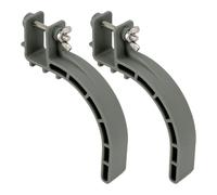 WOHPNLE Rapid Climb Treestand Stirrups, Lightweight Plastic Climbing Treestand Accessories with Secure Locking Ergonomic Foot Hold for Easy Energy Saving Ascents (Gray)