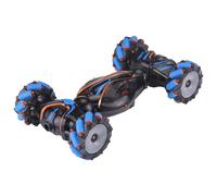 WOHPNLE RC Stunt Car, 4WD All Terrain Hand Controlled Off Road Vehicle with Gesture Sensing and 360 Rotation Spray for Kids Boys and Girls Blue (Blue)