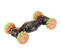 WOHPNLE RC Stunt Car, 4WD All Terrain Hand Controlled Off Road Vehicle with Gesture Sensing and 360 Rotation Spray for Kids Boys and Girls Blue (Green)
