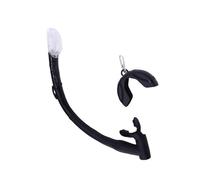 WOHPNLE Roll up Snorkel, Freediving Silicone Foldable Snorkel Dual Mode Design Dry Top Snorkels Set for Diving, Swimming, Travel Gear, Spearfishing