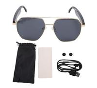 WOHPNLE Smart Glasses with AI Translator, Bluetooth Translation Glasses with 163 Languages Built in Speaker Clear Audio for Travel, Meetings, Business Use