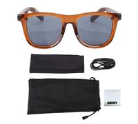 WOHPNLE Smart Sunglasses, Bluetooth 5.3 Multi Language Translation Glasses with Charging Cable, Wireless Ai Glasses for Music, Calls and Travel