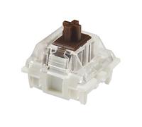 WOHPNLE SMD RGB Switch, 35pcs Transparent Mechanical Keyboard Switch DIY Set High Stability Switches for Beginners, Professionals and Gaming Enthusiasts (Brown Switch)