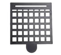 WOHPNLE Sticky Notes Holder with ABS Plastic, Practical Dispenser with Templates Fits Notepads Legal Pads Writing Pads for Office Home School Desks Daily Use (Black)