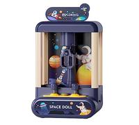 WOHPNLE Style Sound Light Mini Claw Machine, Easy Operate Powerful Grab Kids Vending Machine Compact Mini Grabbing Machine for Home Parent Child Games (Type 1)