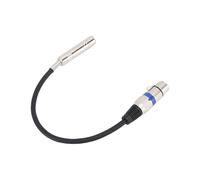 WOHPNLE Xlr Cable, 6.35mm Balanced Audio Cable with Dual Channel, Stereo Adapter Cable for Studio Recording, Live Performance, or Speakers (XLR Female Head)