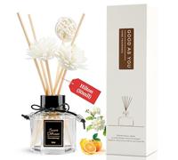 WOHSEROM Hilton Reed Diffuser 50ml | Hotel Collection Inspired Scent | Non-Toxic Essential Oil Air Freshener with 6 Sticks | Long-Lasting Home Fragrance for Bathroom, Living Room & Bedroom