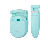 Woideklu 2 Pieces Mini Eyelash Curler And Partial Eyelash Curler Mini Lash Curler Professional Makeup Tool Portable for Lady Beginners, Green