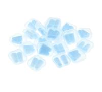 Woideklu 20 Pairs Foam Earplugs Sponge Earplugs Noise Reduction Comfortable Material Suitable for Sleeping Work, Blue