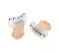 Woideklu 2x2Pcs Lower Eyelash Stamps Tool Eyelash Stamps Stencil Eyes Makeup Accessories Lazy Quick Makeup under Eyelash Template Dating, 3 Pcs