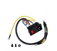 Woideklu 3D Printer Switch Replacement Power Interface Module With IEC Inlet Socket Pre Wired Leads And Vermilion Button For Clear On Off Suitable for Bambu X1 P1 Series Troubleshooting