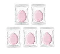 Woideklu 5x Finger Powder Puff, Puff, Face Eyes Makeup Pads, Blending Sponge, Makeup Sponge for Cream Foundation Concealer Eye Shadow, Pink