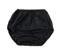 Woideklu Adult Diaper Cover for Incontinence, PETG Material, Elastic, No Side Leakage, for Seniors, Elderly People, Adults with Limited Mobility, Black, M
