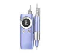 Woideklu Electric Nail File Nail Sander Professional Display 36W 45000 RPM Manicure Pedicure Tool Easy to Use Low Noise 5000mAh USB, violet