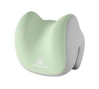 Woideklu Ergonomic Pillow for The Neck with Support, Headboard Cushion for Office Chair, Washable Cover, Easy to Remove, Green Gray