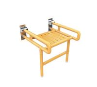 Woideklu Folding Seat Shower Chair Bench Stool with PP and Stainless Components Suitable for Elderly Care Accessible Bathing Compact s, Wall-Mounted Folding Shower Chair, Model D