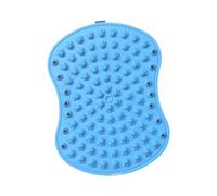 Woideklu Foot Massage Pad Sensory Play Mat Acupressure Mat Toe Plate Massage Pad Foldable TPE Material Suitable for Children Game, Blue