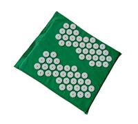 Woideklu Foot Massager Mat, Reflexology, Acupressure Cushion, Cotton, Body Relief, Relaxes Muscles, Suitable for Seniors and Students, Green