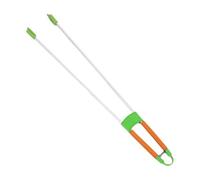 Woideklu Garbage Picker Grabber Portable Long Handle Trash Clamp Anti Slip Reacher Tool Aluminum Alloy Utility Suitable for Street Maintenance Garden Tidy, PPR Head