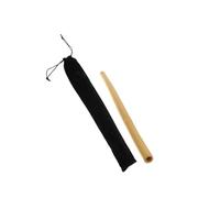 Woideklu Gua Sha Bamboo Massager: A Traditional Scraping Tool for Muscle Relaxation Through Gentle Rolling Massage. Ergonomic Handle. Portable, 42x2cm with Bag